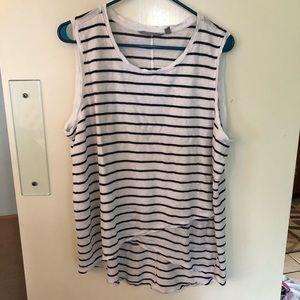 Athleta striped tank
